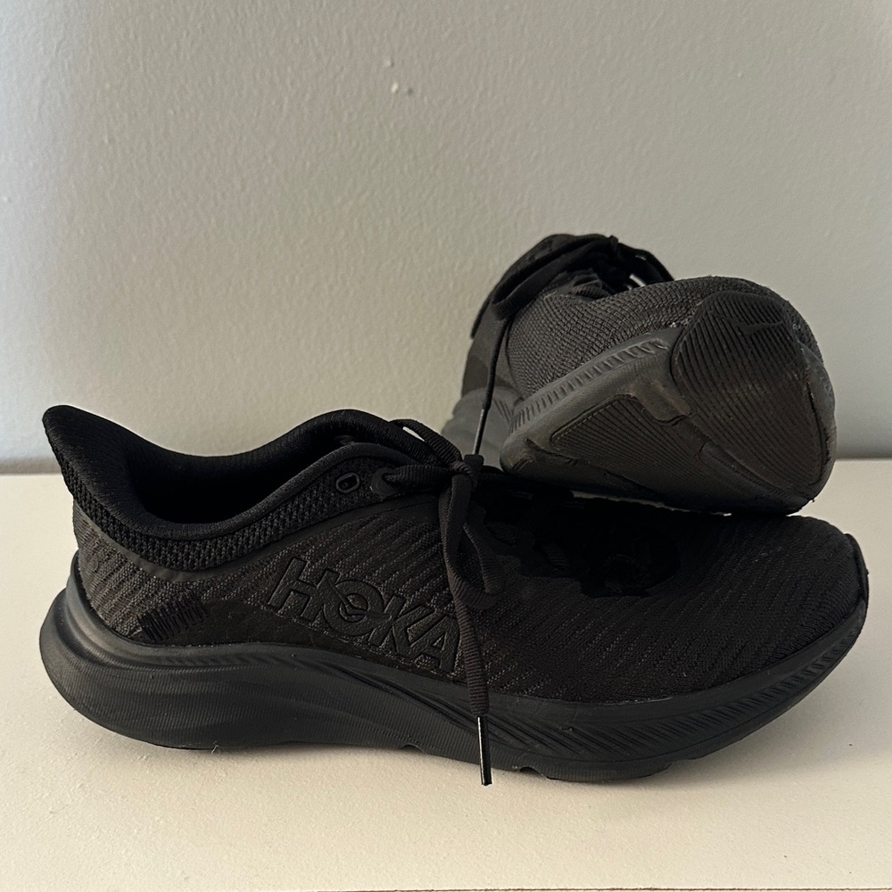 Hoka Solimar Women's All-Black Athletic Shoes